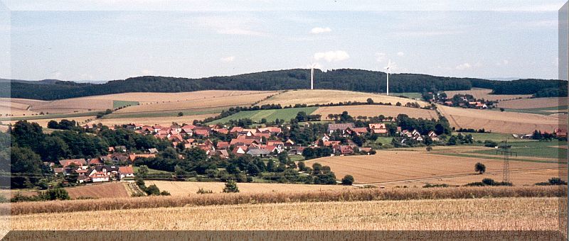 Blick auf Ahlshausen-Sievershausen